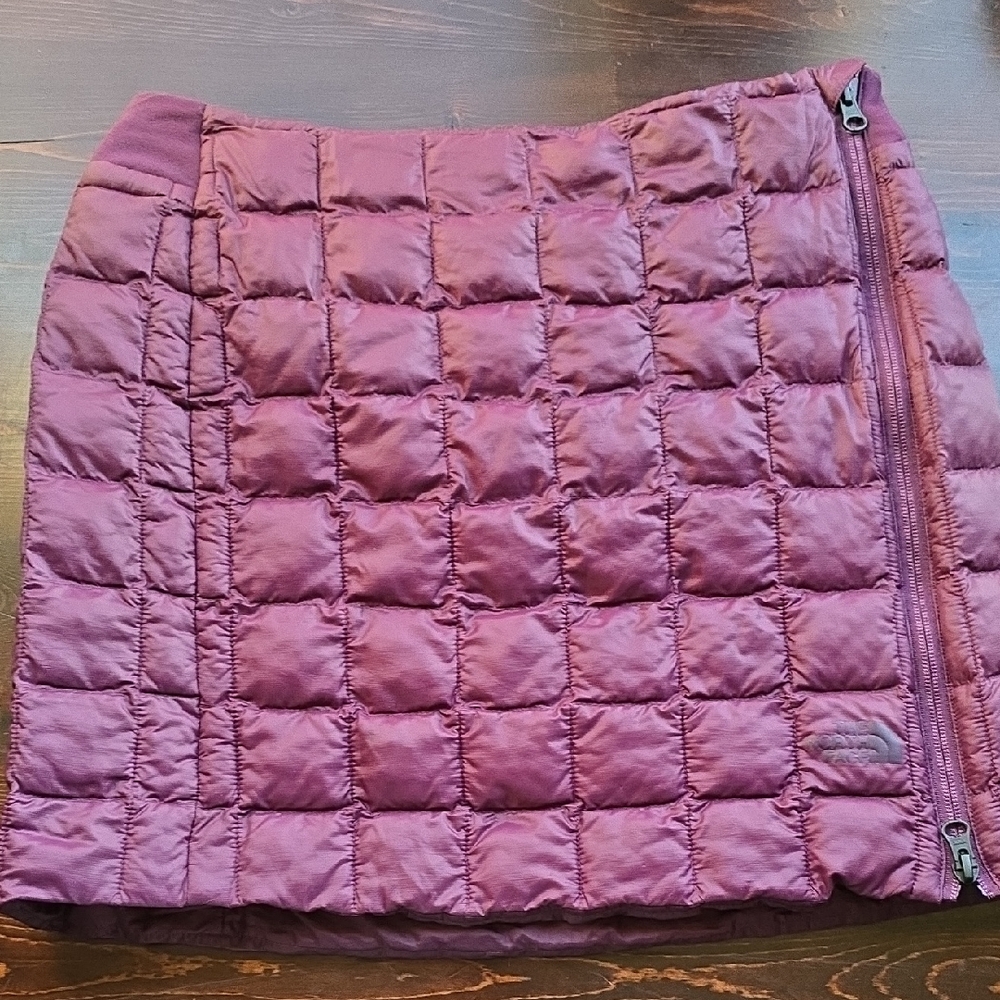 The North Face Quilted Plum Mini Skirt